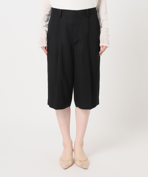 IAM WHAT IAM ハーフパンツ plage（プラージュ） ワイドパンツ ハーフパンツ パンツ 短パン R'IAM