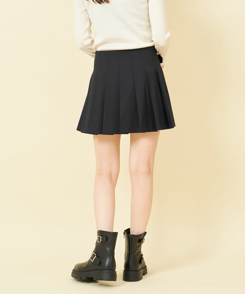 「U by SPICK&SPAN」 ミニスカート 38 ライトグレー レディース_画像4