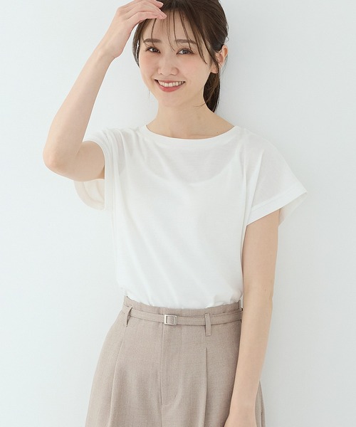 Honeys（ハニーズ） tシャツ 速乾 「ハニさら・接触冷感・吸水速乾