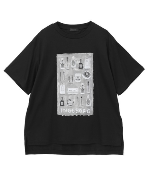 INGEBORG（インゲボルグ） tシャツ コスメティックワンポイントpt