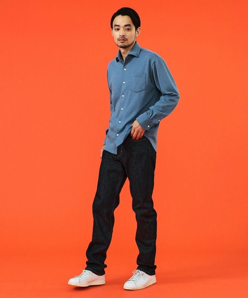「EDWIN」 デニムパンツ 32 カーキ メンズ_画像5