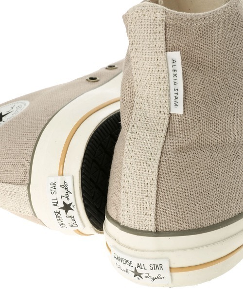 「CONVERSE」 ハイカットスニーカー「ALEXIA STAMコラボ」 27.0cm ナチュラル レディース_画像7