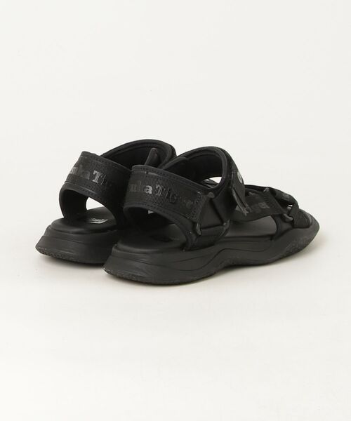 Onitsuka Tiger（オニツカタイガー） フラットサンダル 22 ブラック