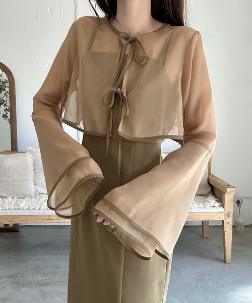「LAUIR」 コンビワンピース LARGE ブラック レディース_画像7