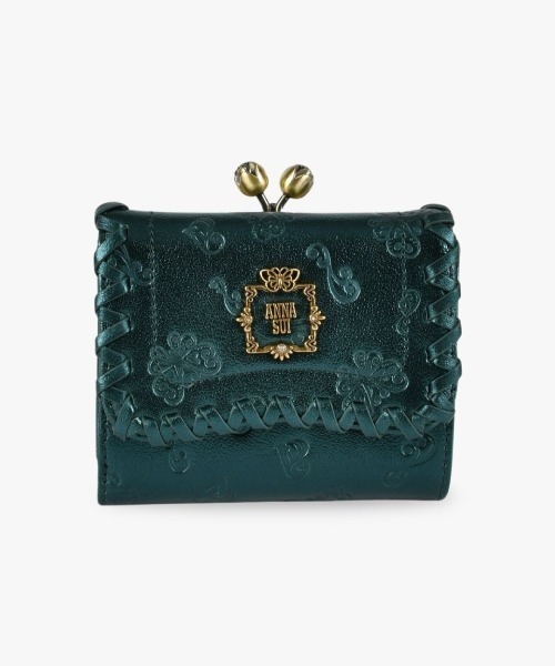 ANNA SUI（アナスイ） 二つ折り 二つ折り財布 財布 リンダ 口金二