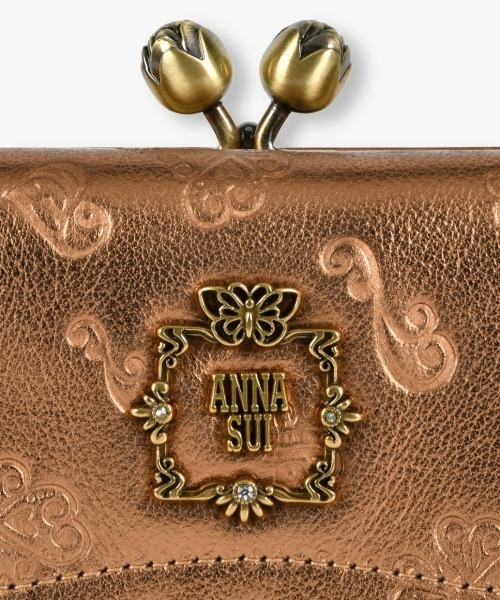 ANNA SUI（アナスイ） 二つ折り 二つ折り財布 財布 リンダ 口金二