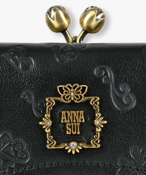 ANNA SUI（アナスイ） 二つ折り 二つ折り財布 財布 リンダ 口金二