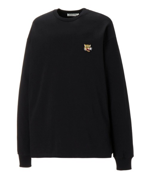 「Onitsuka Tiger」 長袖カットソー X-SMALL ブラック レディース_画像6