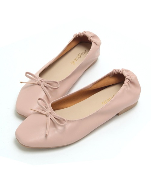 シューズ バレエシューズ スクエアトゥのバブーシュパンプス|ZOZOTOWN PayPayモール店|16