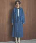 デニムスカート SOMETHING/サムシング...の詳細画像1