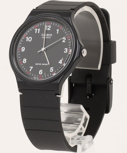 【稼動/美品】CASIO クォーツ メンズ 腕時計 ブラック CASIO 腕時計 カシオ / スタンダード ANALOGUE ARABIC アナログ
