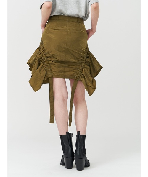 PAMEO POSE スカート V Belt Skirt レディース : ZOZOTOWN Yahoo
