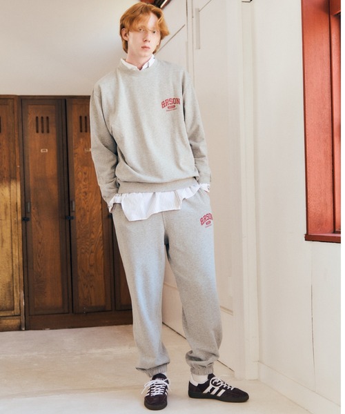 &rson セットアップ ＆RSON トレーナー スウェット STANDARD LOGO SWEAT SHIRTS