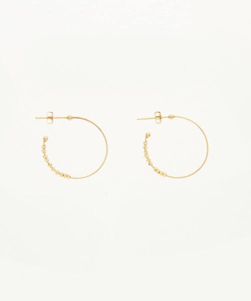 ピアス 「MARIHA/マリハ」時の砂フープピアス SS レディース 