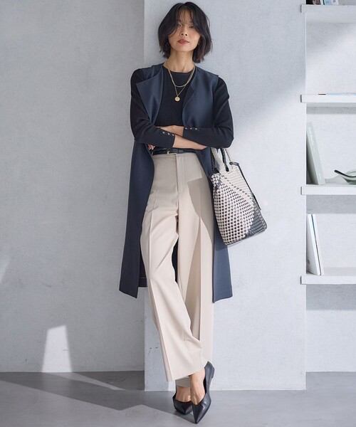 ハイカウントライトクロス ジレ / 23区 | ファッション通販