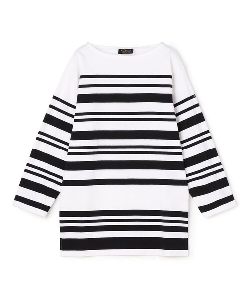 tシャツ LE MINOR PICASO NAVAL ボーダーカットソー レディース