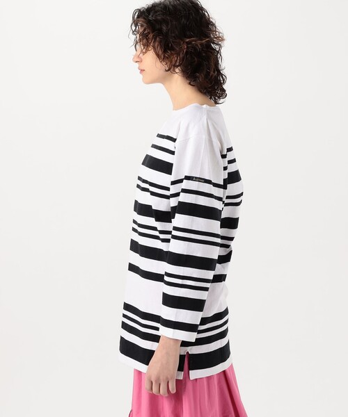 ルミノア＊ボーダー　カットソー Le Minor（ルミノア） tシャツ LE MINOR PICASO NAVAL ボーダー