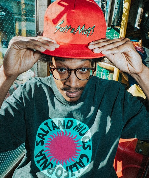 Paledusk ロゴキャップ　日本未発売品 SALT&MUGS キャップ 帽子 Slash Logo Cap メンズ レディース