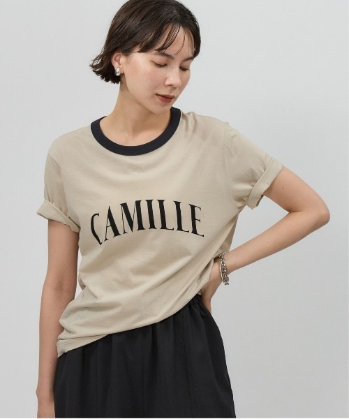 tシャツ CAMILLEバイカラーTシャツ レディース