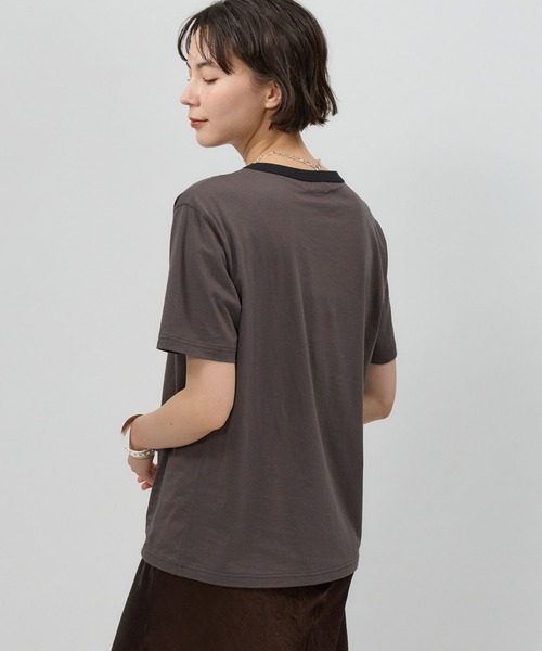 BABYLONE tシャツ CAMILLEバイカラーTシャツ レディース