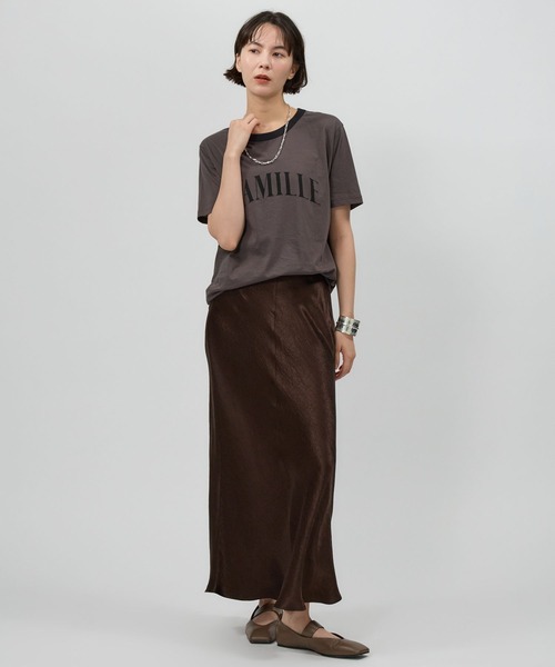 バビロン　CAMILLEバイカラーTシャツ BABYLONE tシャツ CAMILLEバイカラーTシャツ レディース