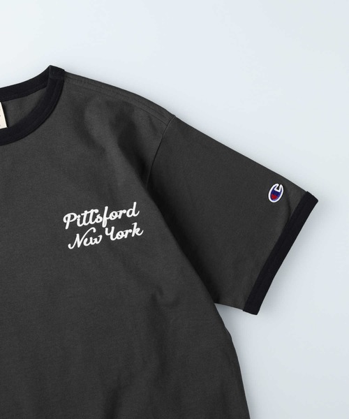 tシャツ 「別注」Champion / リンガー Tシャツ レディース Champion レディース tシャツ Tシャツ 「Champion(チャンピオン