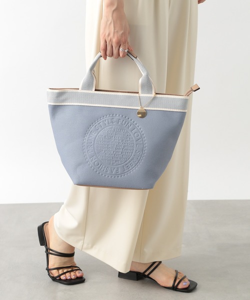 SETUP7（セットアップセブン） ハンドバッグ 「SETUP7」チャーム付き