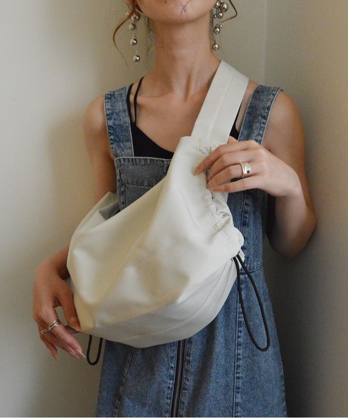 styiro（スタイロ） トートバッグ サイド絞りワンハンドルバッグ