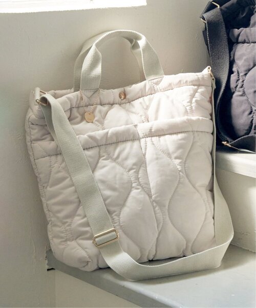 ikka（イッカ） ショルダーバッグ バッグ キルティングビッグトート