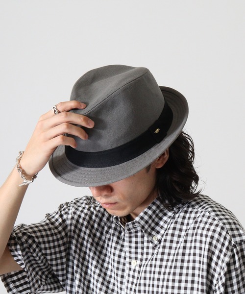 GLADHAND フェドラハット チャコールグレー サイズ57cmラビットファー GLADHAND フェドラハット チャコールグレー サイズ57cmラビットファー