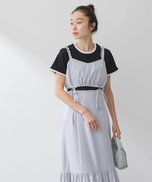 新品未使用　LA BELLE ETUDE マルチウェイリボンキャミ　ビスチェ Vintage調マットサテンレースキャミ – LA BELLE ETUDE online store