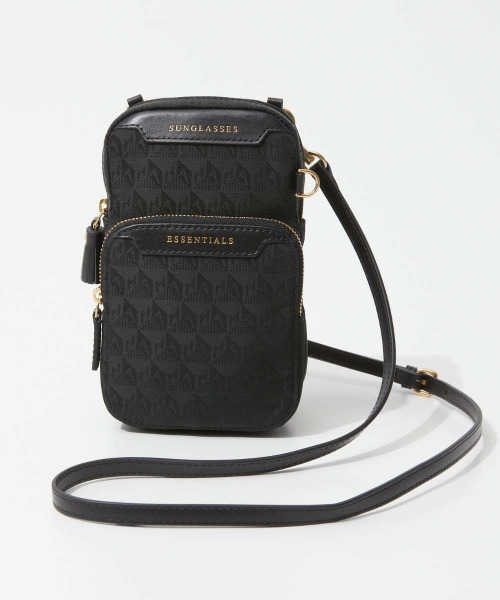 アニヤハインドマーチ スマイル ショルダー クロスボディ レザー ブラック ANYA HINDMARCH（アニヤ・ハインドマーチ） ショルダーバッグ バッグ