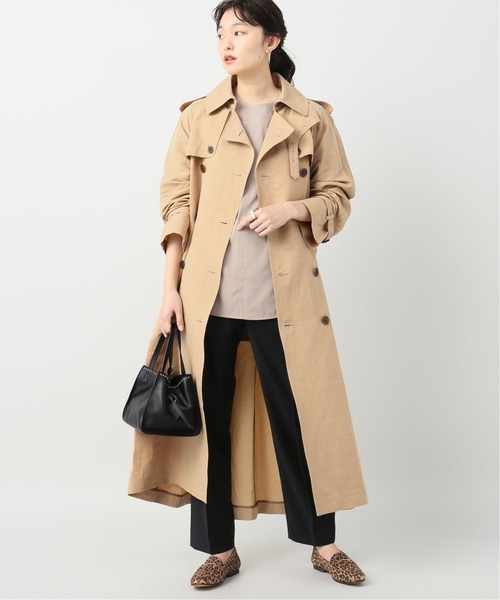 VERMEIL par iena 「VERMEIL iena」 トレンチコート 38 キャメル 
