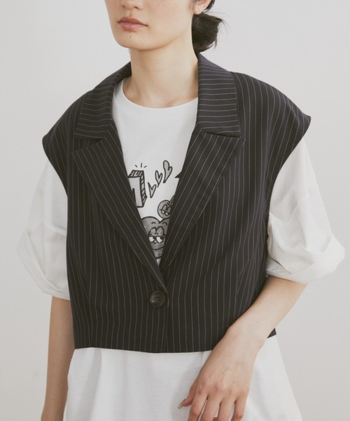 RRL ストライプ　ベスト　ジレ RRL ストライプ ベスト ジレ RRL ストライプ ベスト ジレ