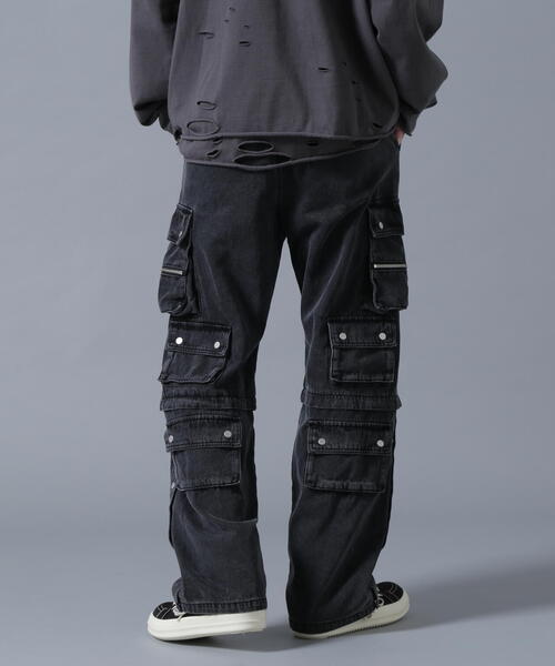 【美品】DankeSchon ダンケシェーン デニムカーゴパンツ DANKE SCHON カーゴパンツ DankeSchon/ダンケシェーン/11oz
