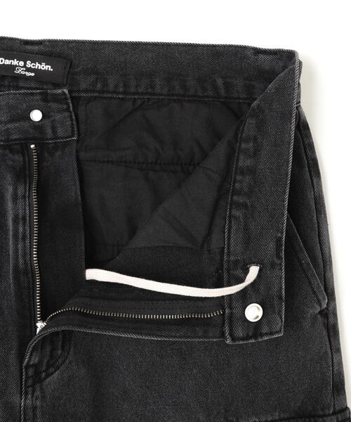 カーゴパンツ DankeSchon/ダンケシェーン/11oz DENIM HOOK SNAP POCKET CARGO PANTS メンズ レディース_20