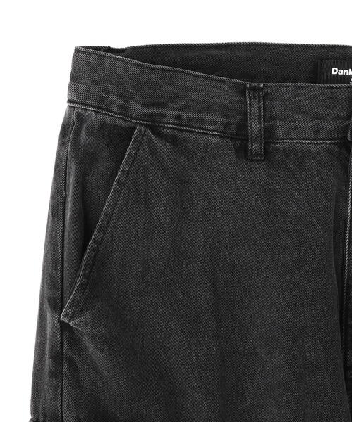 カーゴパンツ DankeSchon/ダンケシェーン/11oz DENIM HOOK SNAP POCKET CARGO PANTS メンズ レディース_21