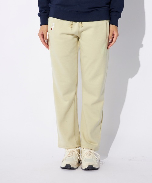 FILA イエロースリムフィットパンツ FILA パンツ 「FILA」ロングパンツ ジャージパンツ レディース
