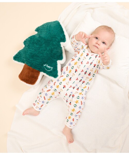 プチバトー新品未使用タグ付き PETIT BATEAU（プチバトー） ベビー服 ロンパース 足なしロンパース