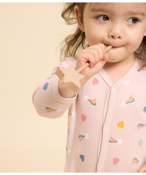 PETIT BATEAU（プチバトー） ベビー服 ロンパース 足なしロンパース