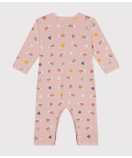新品・未使用☆プチバトー☆カバーオール ロンパース ジャンプスー PETIT BATEAU（プチバトー） ベビー服 ロンパース 足なしロンパース