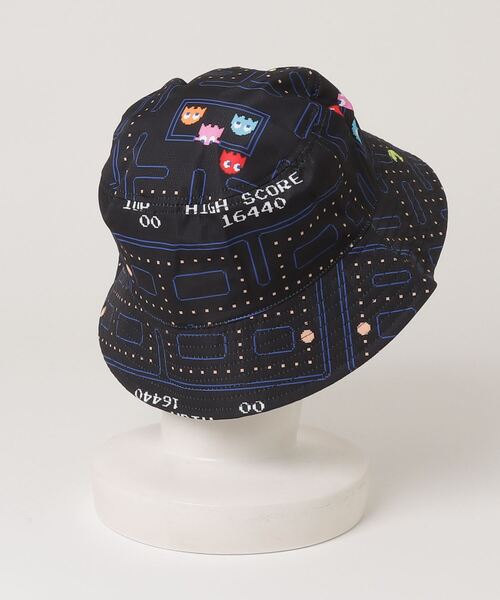 TMT 帽子 ハット 「 × PAC-MAN 」WATER PLOOF BUCKET HAT メンズ