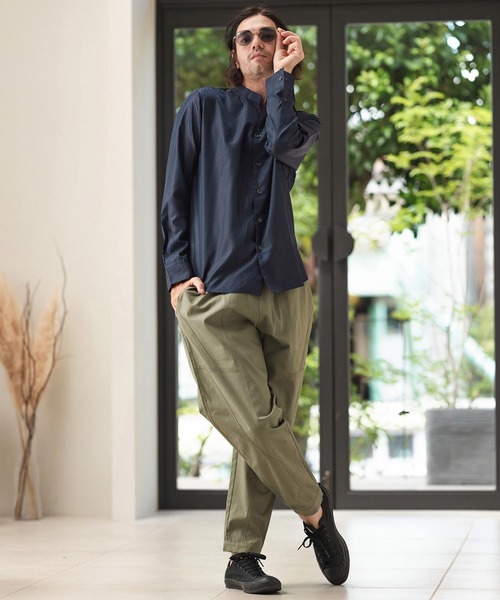ヨイ　1104545 お急ぎ ヨイ 1104545 お急ぎ クール ショートスリーブジップシャツ Men's