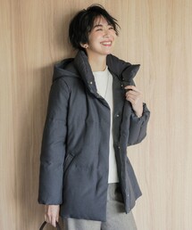 J.PRESS フード付　ショートダウンコート　ダウン　2024年　9号　極美品 J.PRESS ダウンコート ダウンジャケット 「洗える」ポリエステル