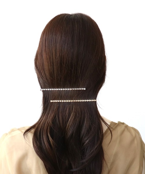 Three Four Time（スリーフォータイム） ヘアピン ボールチェーン