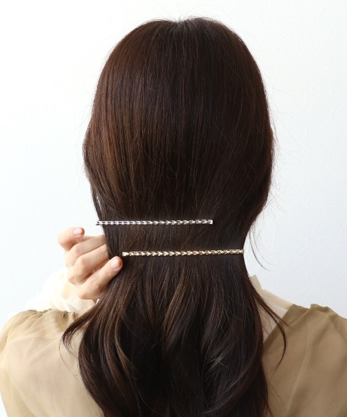 Three Four Time（スリーフォータイム） ヘアピン ボールチェーン