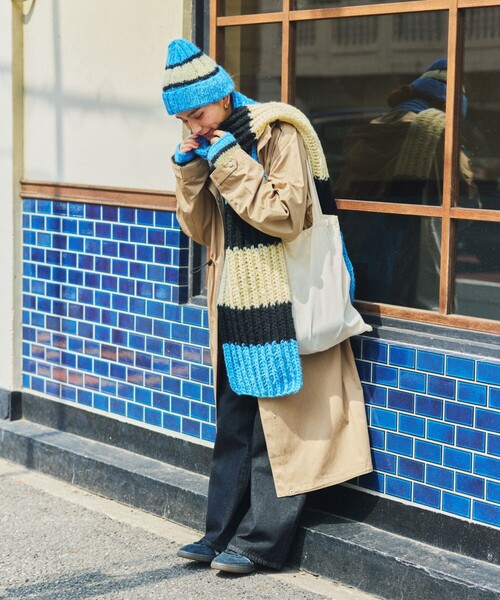 FREAK'S STORE（フリークスストア） 手袋 HAND KNIT LINE GLOVE