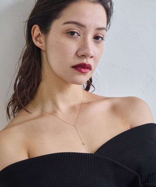 ete ネックレス　k10 イニシャル　Y ete - ete k10イニシャルネックレスの通販 by ☆｜エテならラクマ