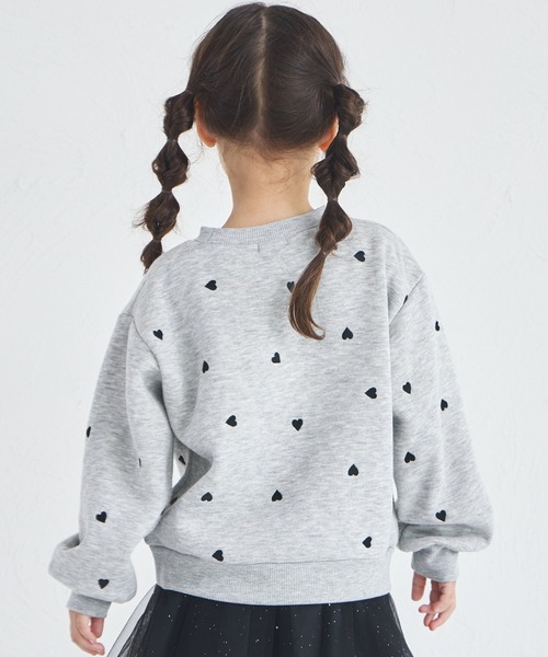 pairmanon（ペアマノン） トレーナー 「ぬくふわ」裏起毛 ハート