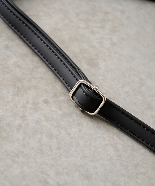 UNITED TOKYO MINI LEATHER SACOCHE サコッシュ MINI LEATHER SACOCHE(FREE DARK GREY): : メンズ｜UNITED TOKYO